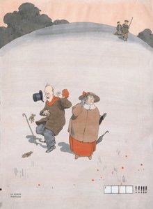 Un autre petit mot croisé illustré pour le numéro de Noël de Pearsons Magazine, 1925 - William Heath Robinson